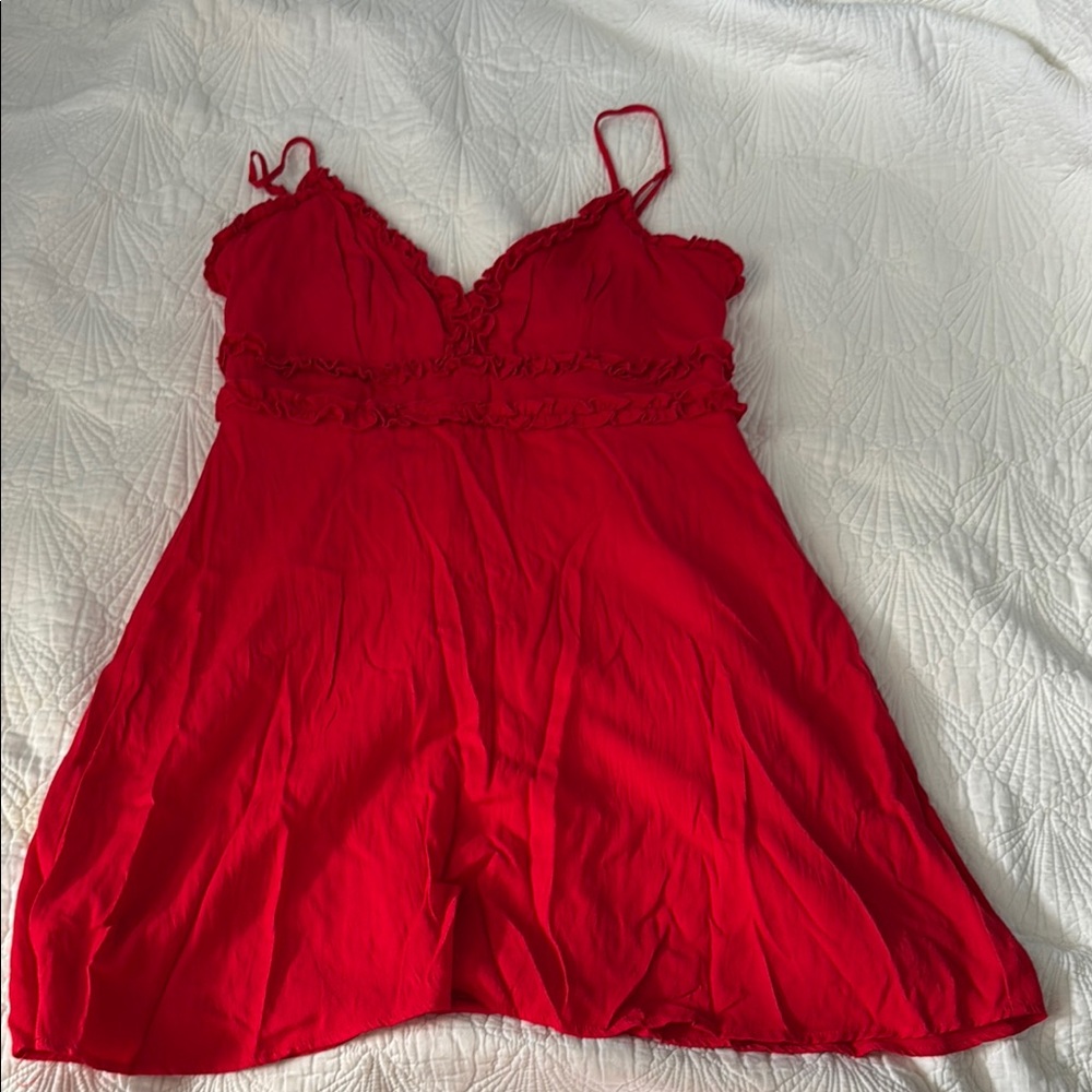 Trixxi Vibrant Red Dress